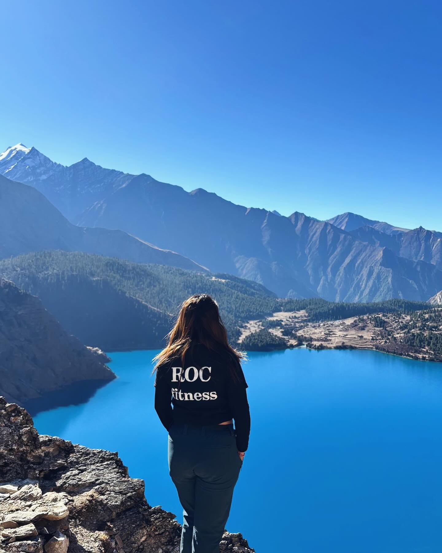 ROC member in Phoksundo Lake